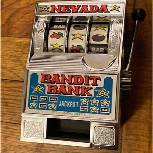 Nevada Slot Machine/Coin Savings Bank ✅✅✅
